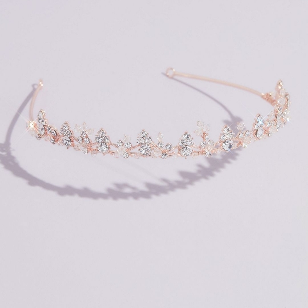 Dainty Crystal Wedding Tiara